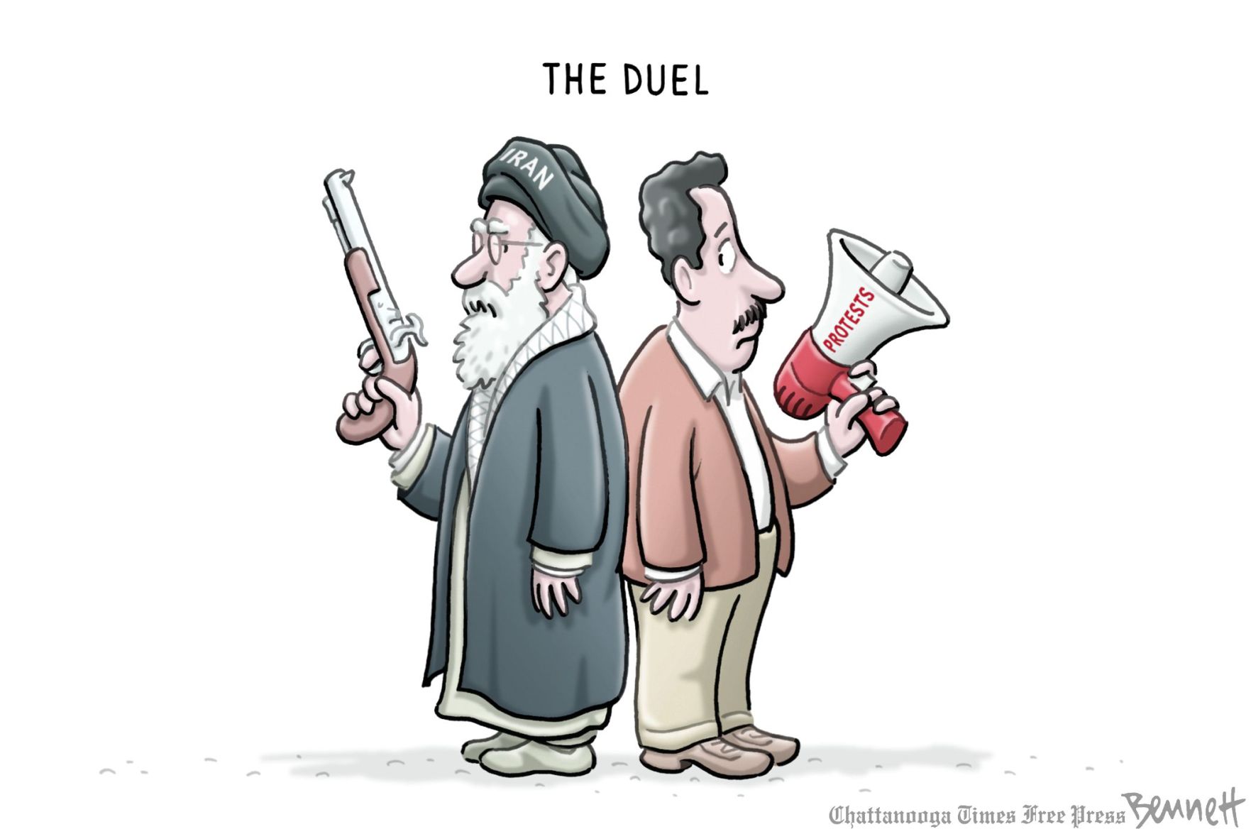 Clay Bennett editorial cartoon